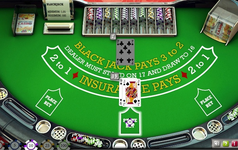 Blackjack bij Amsterdams Casino