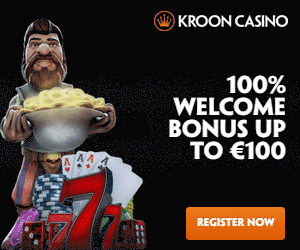 Kroon Casino welkomstbonus banner