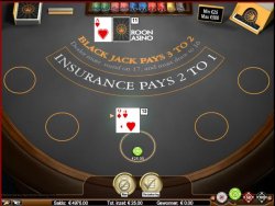 Blackjack bij Kroon Casino