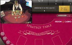 Live blackjack